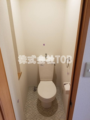 【トイレ】 | ドゥ・ベルジュール | 清潔感のあるトイレです