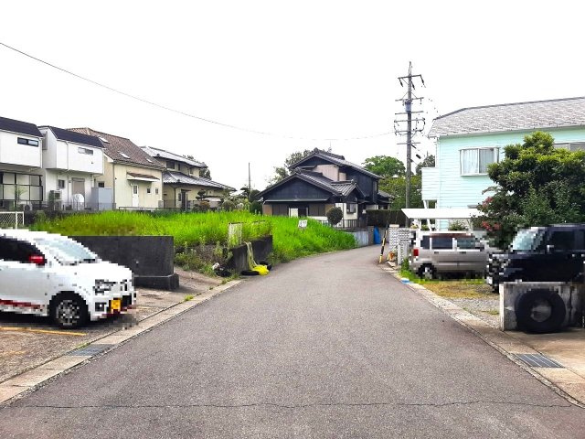 長久手市武蔵塚土地の外観
