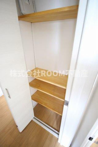 CUORE　OKIMIZUの収納|収納スペース豊富です