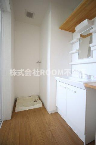 CUORE　OKIMIZUの洗面所|広い洗面スペース