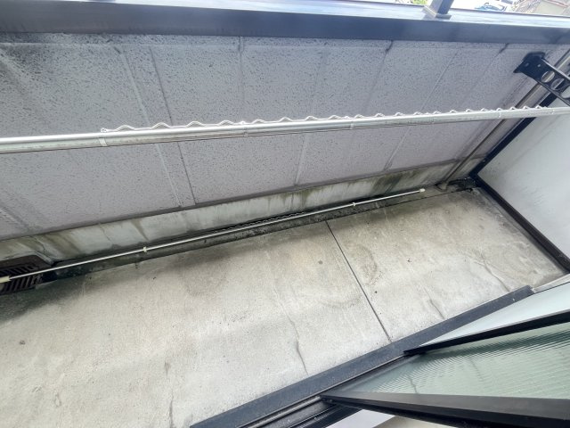 須賀ＯＫＩハウスのバルコニー