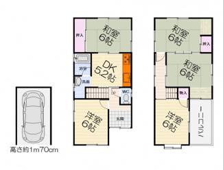 【間取り】 | 深阪2丁戸建
