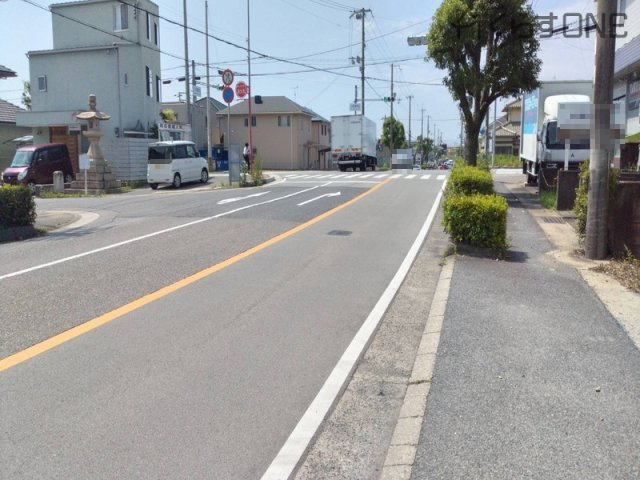 【前面道路含む現地写真】 | 姫路市飾磨区山崎台／売土地