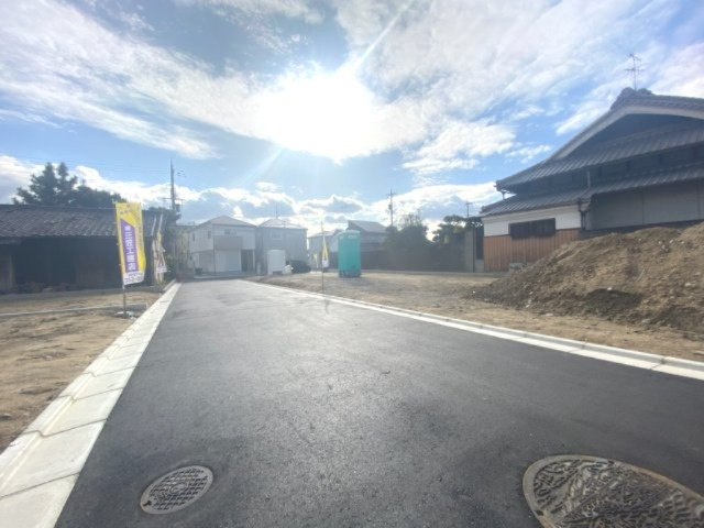 グラッド・タウン平野屋の前面道路含む現地写真|■安心の建物２０年保証＋住宅設備の延長保証１０年付き新築戸建て♪♪