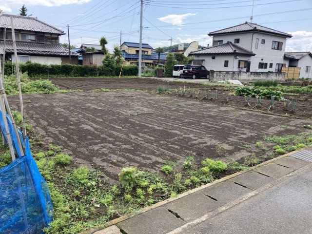 足利市駒場町の売地の外観