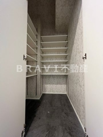 レジディア堺筋本町プレイス　BRAVI不動産の収納|【レジディア堺筋本町プレイス 】シューズインクローゼット