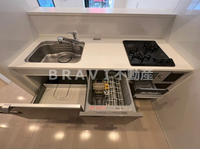 レジディア堺筋本町プレイス　BRAVI不動産のキッチン|【グラシア堺筋本町】キッチンです