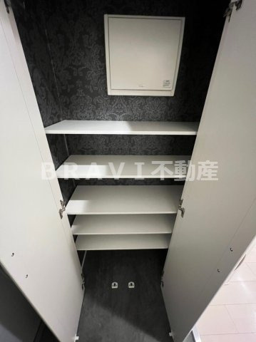 レジディア堺筋本町プレイス　BRAVI不動産の収納|【レジディア堺筋本町プレイス】シューズインクローゼット