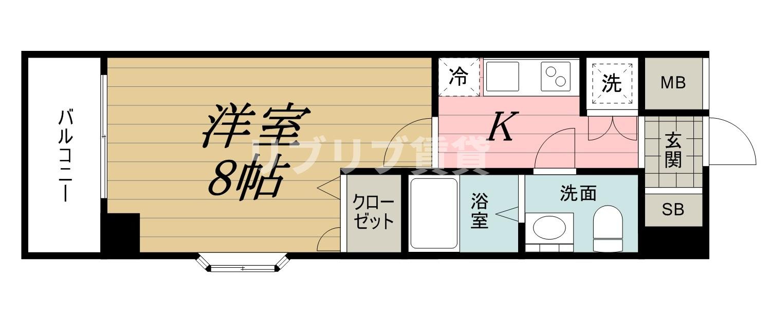 ＫＤＸ千葉中央レジデンスの間取り