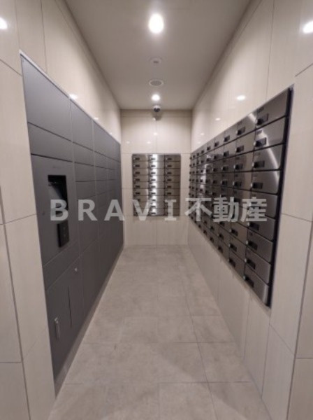 ラシュレ北浜 BRAVI不動産のその他共用部分|【ラシュレ北浜】宅配ボックス・郵便受け