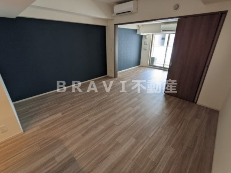 Dimus北浜（ディームスキタハマ）　BRAVI不動産の居間・リビング