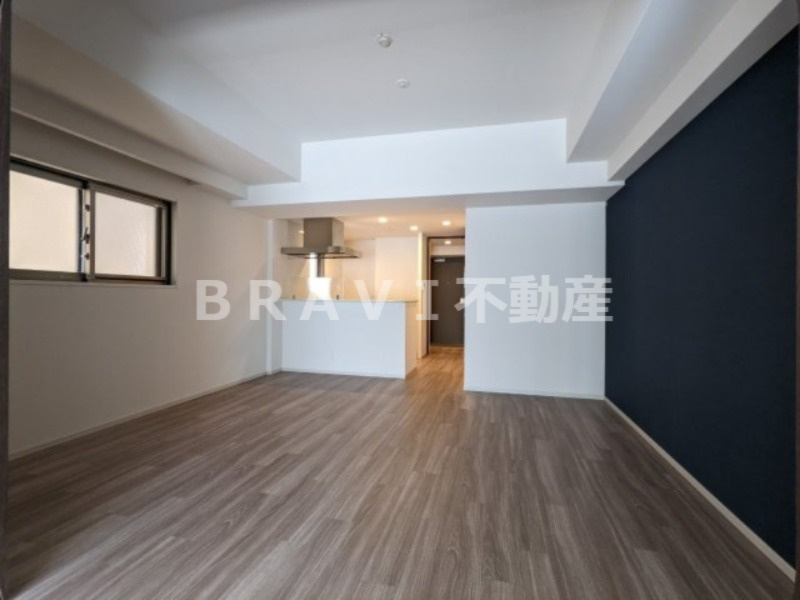 Dimus北浜（ディームスキタハマ）　BRAVI不動産の居間・リビング