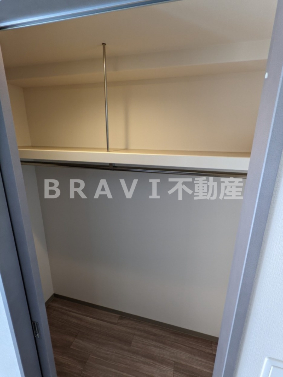 Dimus北浜（ディームスキタハマ）　BRAVI不動産の収納