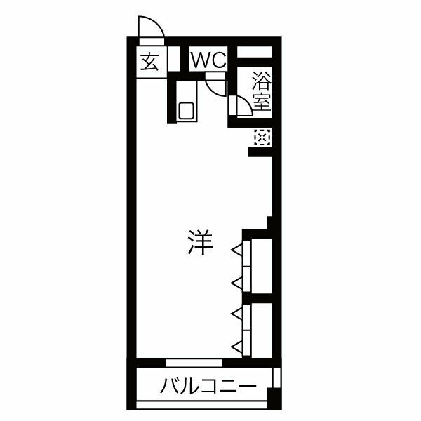 山本レンターマンションの間取り