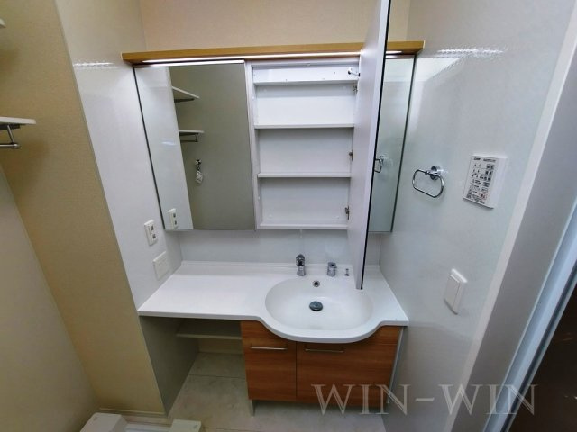 ソレイユ入船の独立洗面台