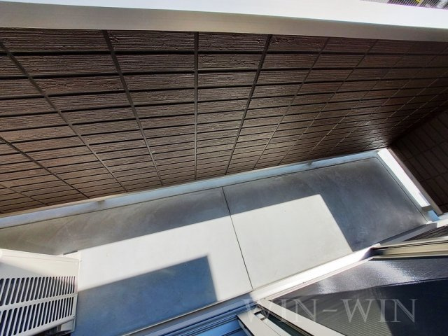 ソレイユ入船のバルコニー