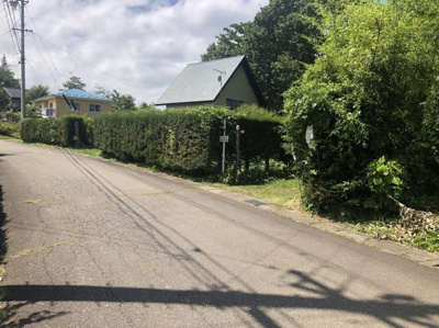 【前面道路含む現地写真】 | 佐久高原美笹別荘地Ｉ－９０