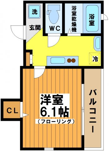 【間取り】 | ROSE南台