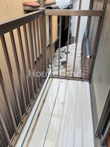 田野戸建のバルコニー