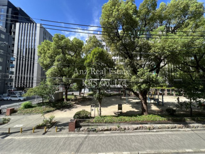 【展望】 | エトワール阿波座 | 2階北向きバルコニーからの眺望です！