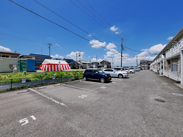 サンハイム　Ａ・Ｂ・Ｃ（杉本町）の駐車場|駐車場です