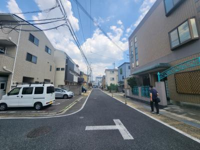 エスパス23の地図|前面道路