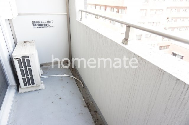 熊本市中央区草葉町の賃貸マンションのバルコニー