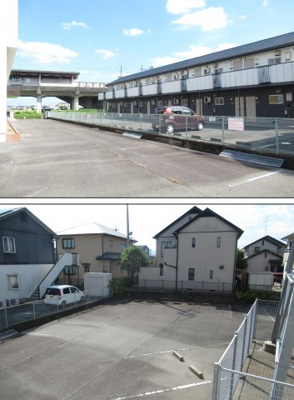 【駐車場】 | 津市一身田平野　店舗事務所・倉庫 | 駐車スペース１０台可