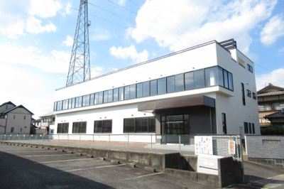 【外観】 | 津市一身田平野　店舗事務所・倉庫 | 鉄骨造２階建の事業用物件