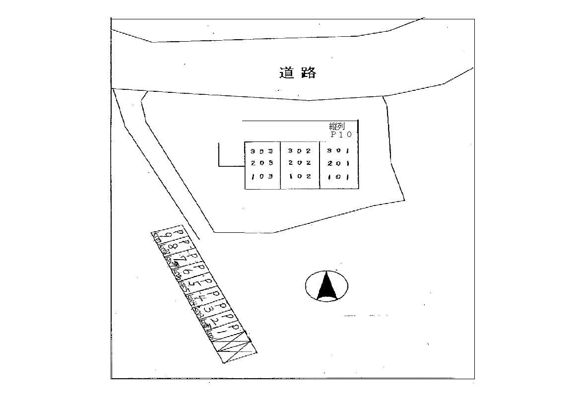 ソレアード三保の区画図