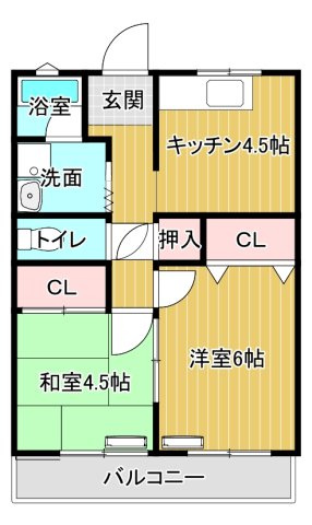 【間取り】 | 溝口アパート