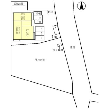 D-room reposの区画図