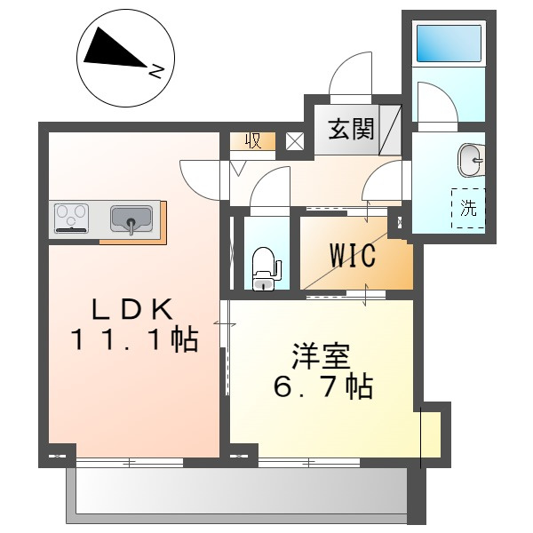 ペルティカの間取り
