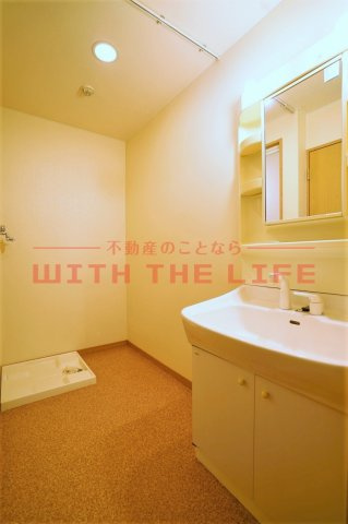 ザ・ライフ南久留米スタイル【キャッシュバック対象物件】の洗面所|使いやすい洗面所です