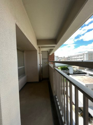 【その他共用部分】 | 古市北コーポ | 北側のバルコニーです。