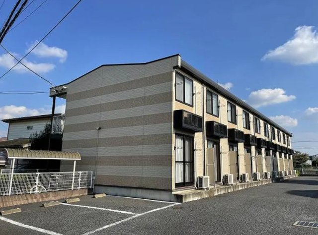 レオパレス牛久シンエイのバルコニー