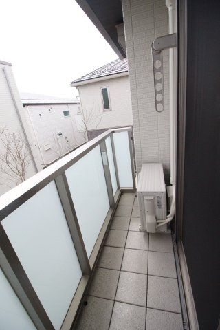グリーンドエルⅡのバルコニー