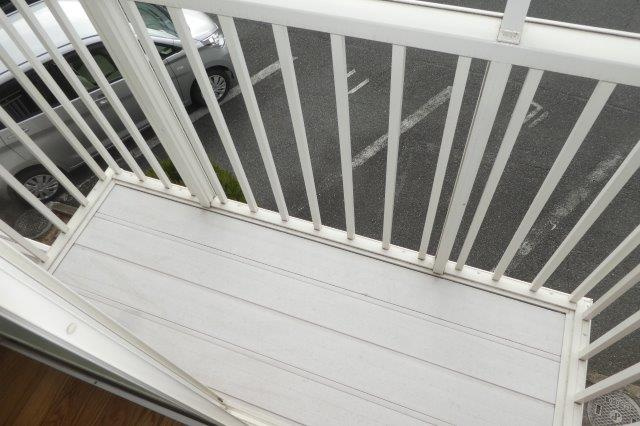 小山エビスコーポのバルコニー