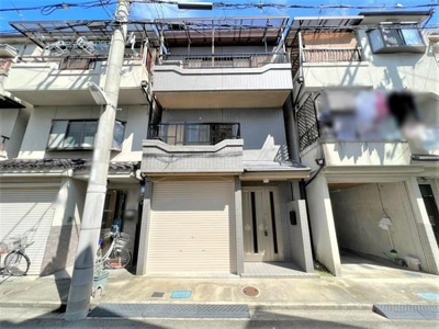 【外観】 | 深野北1丁目中古一戸建て | シャッター付きのビルトインガレージなので、防犯面も安心です！