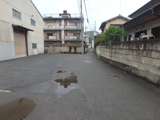 連島町西之浦倉庫の周辺