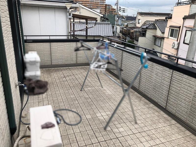 成美町　中古一戸建てのバルコニー