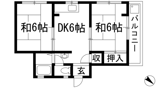 【間取り】 | 日光マンション
