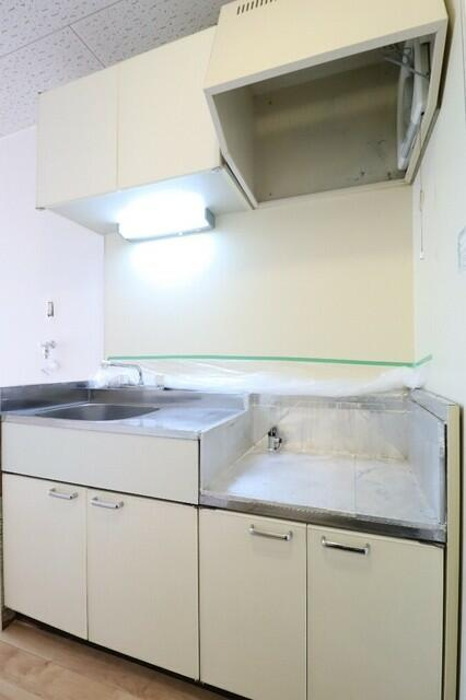 ２口ガスコンロ設置可能