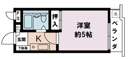 反転間取です
