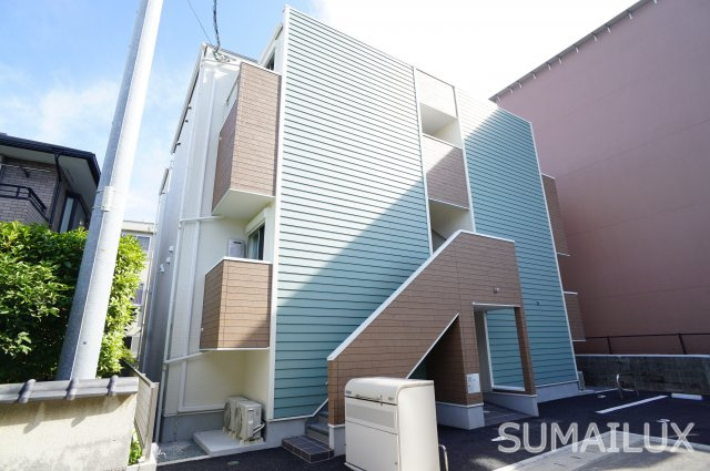 熊本市中央区本荘町のアパートの外観