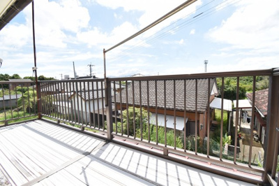 【バルコニー】 | 鹿屋市寿1丁目　中古戸建