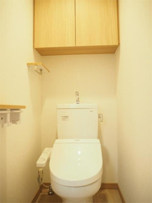 【トイレ】 | ルーブル大森西 | ゆったりとした空間のトイレです