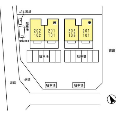 【区画図】 | フロレスタ西館