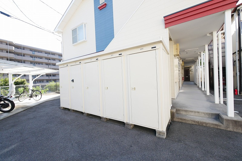 サウザンクロス髙田のその他共用部分|サウザンクロス髙田101
外部物入