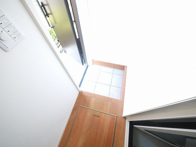 般若寺町戸建の玄関|毎日通る玄関はこちらです